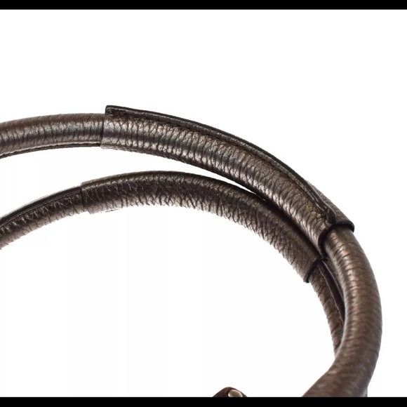 Chloe Paddington Metallic Bronze Handbag with Super Heavy Silver Hardware/Lock - Picture 11 of 12